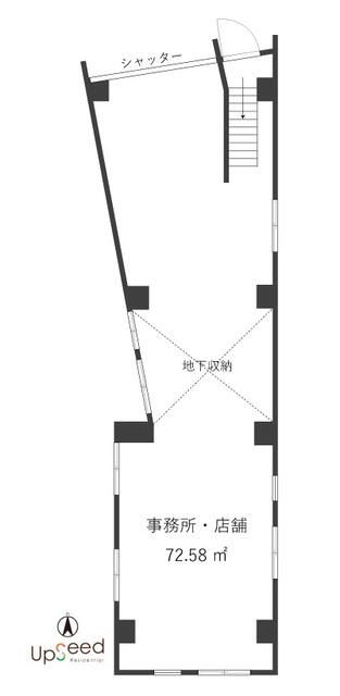 【新宿区・目白駅徒歩6分】JR山手線　駅近・好立地！飲食店可・角部屋・スケルトン・24時間利用可　21.95坪